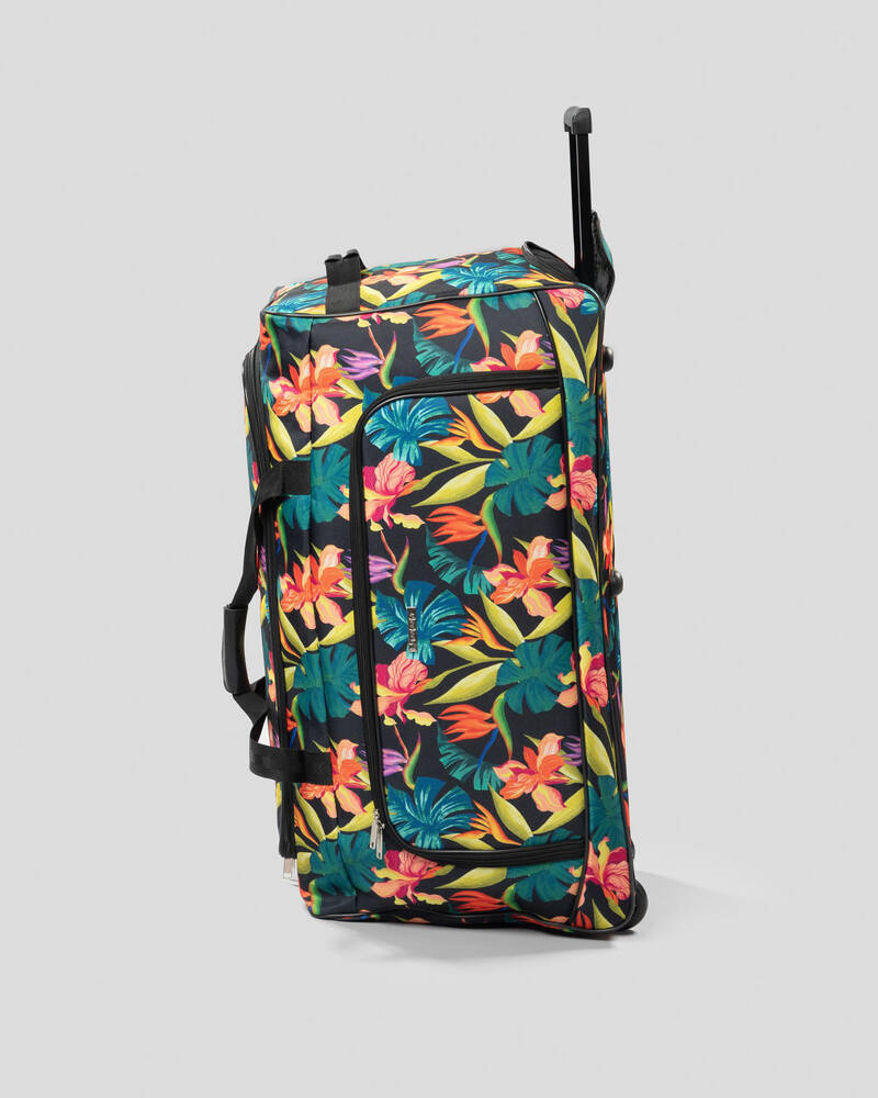 Mooloola Bloom Large Wheeled Travel Bag for Womens