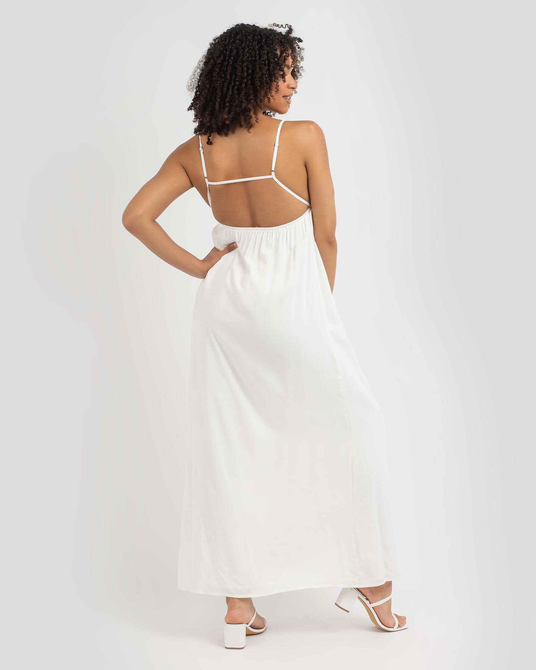 Shop Ava And Ever Myia Maxi Dress In White - Fast Shipping & Easy ...