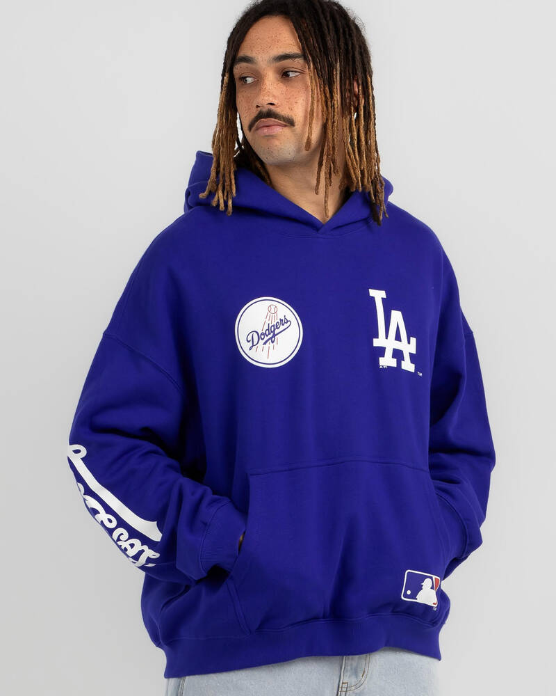 Majestic LA Dodgers City Connect Crest Hoodie for Mens