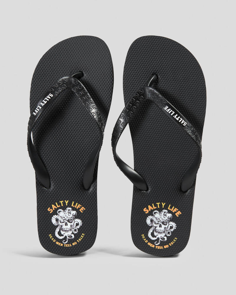 Salty Life Seafarer Thongs for Mens