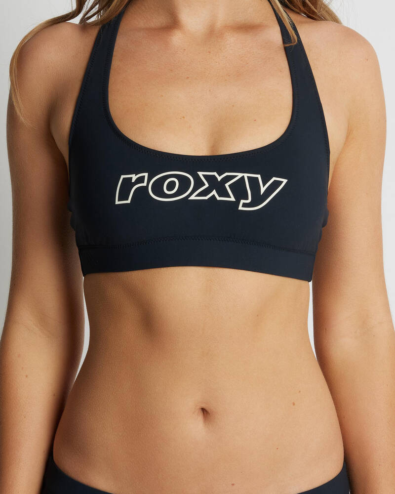 Roxy Active Bralette SD Bikini Top for Womens