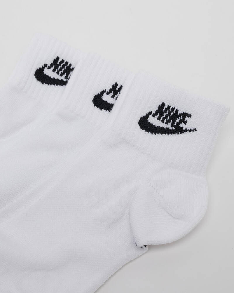 Smag gardin tyveri Nike Everyday Essential Ankle Socks 3 Pack In White/black - Fast Shipping &  Easy Returns - City Beach United States