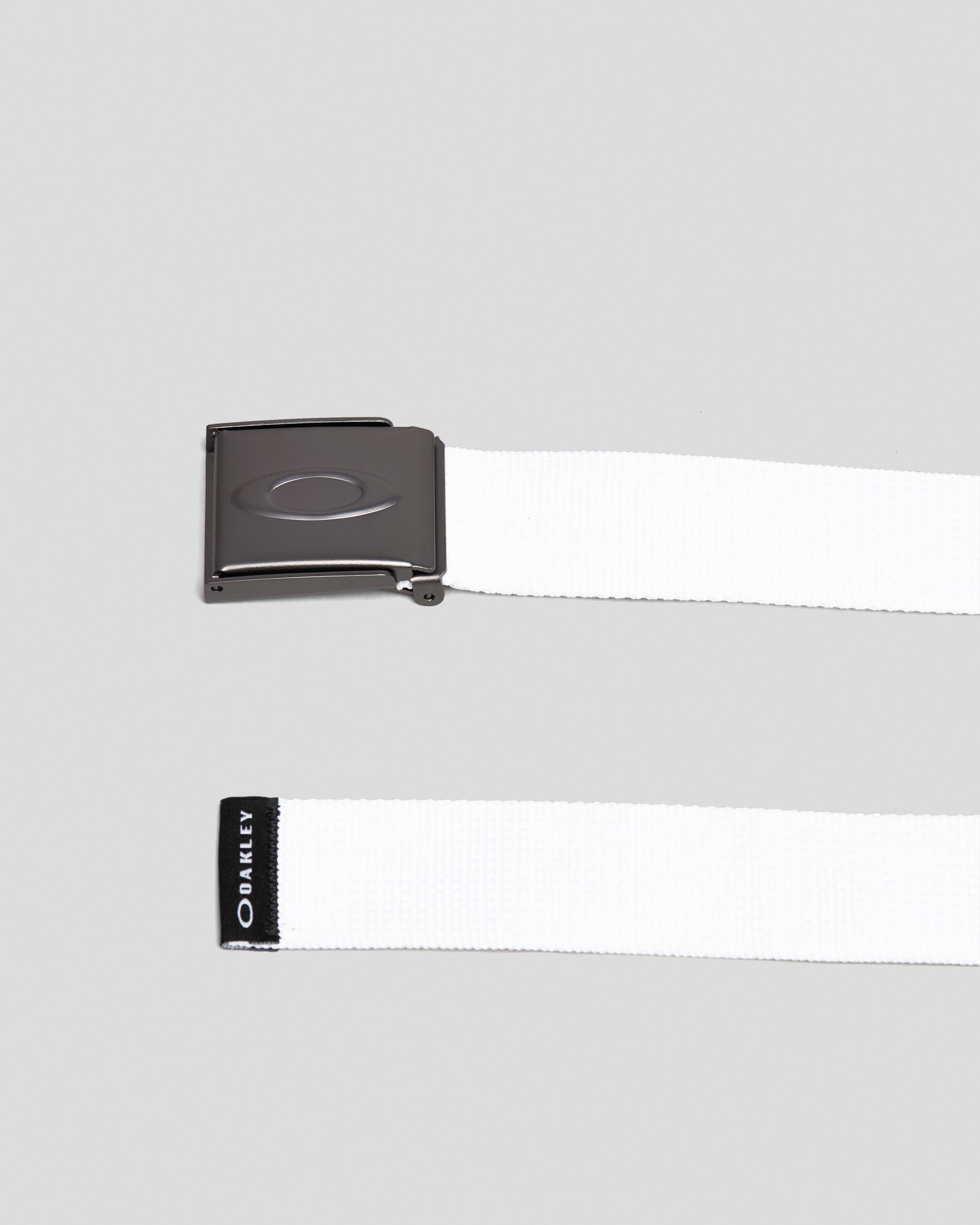 Oakley Ellipse Web Belt In White - FREE* Shipping & Easy Returns