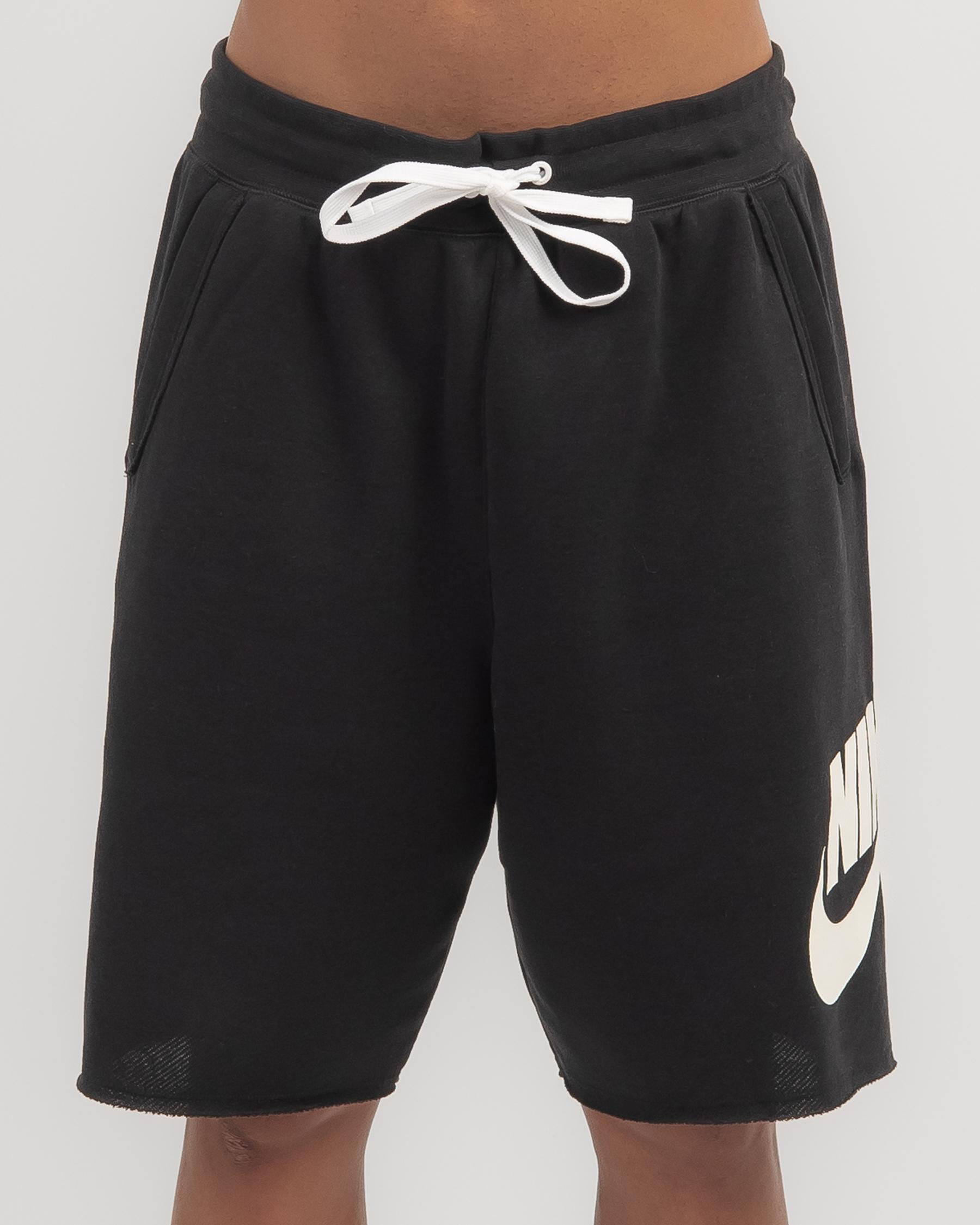 Black nike alumni clearance shorts