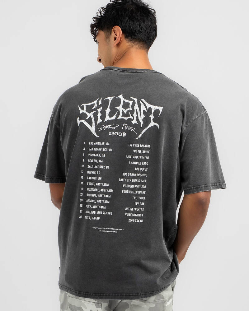 Silent Theory World Tour T-Shirt for Mens