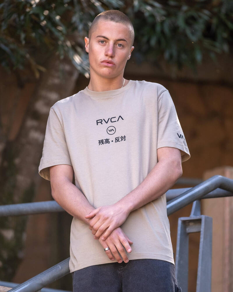 RVCA Credits T-Shirt for Mens