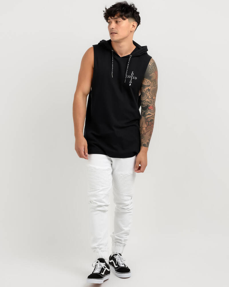 Lucid Monarch Hooded Muscle Tank for Mens