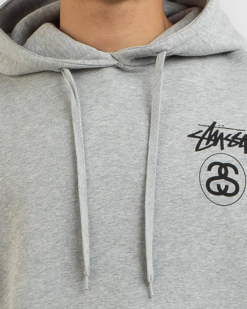 Stussy Solid Stock Link Hoodie for Mens