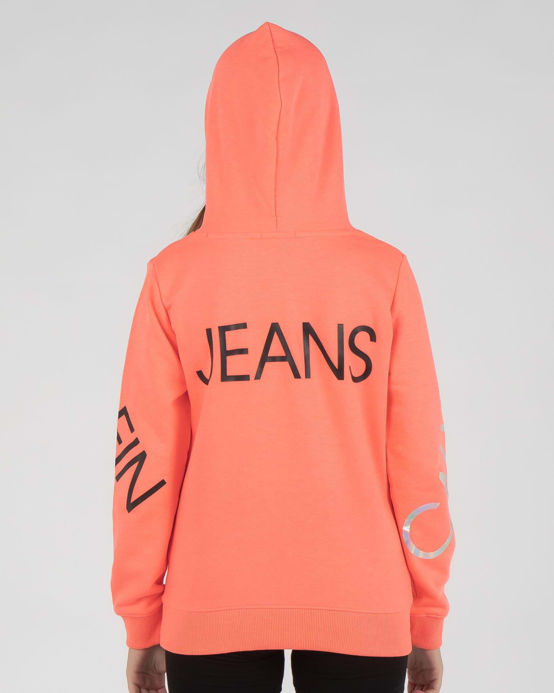 calvin klein jeans hero logo hoodie