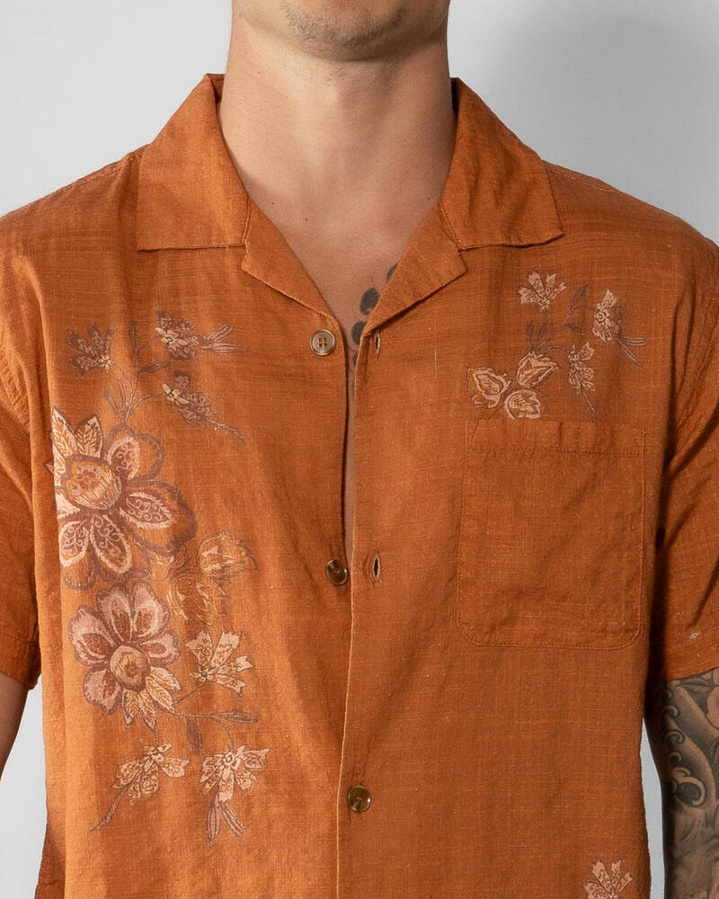 Rhythm Botanica Short Sleeve Shirt for Mens