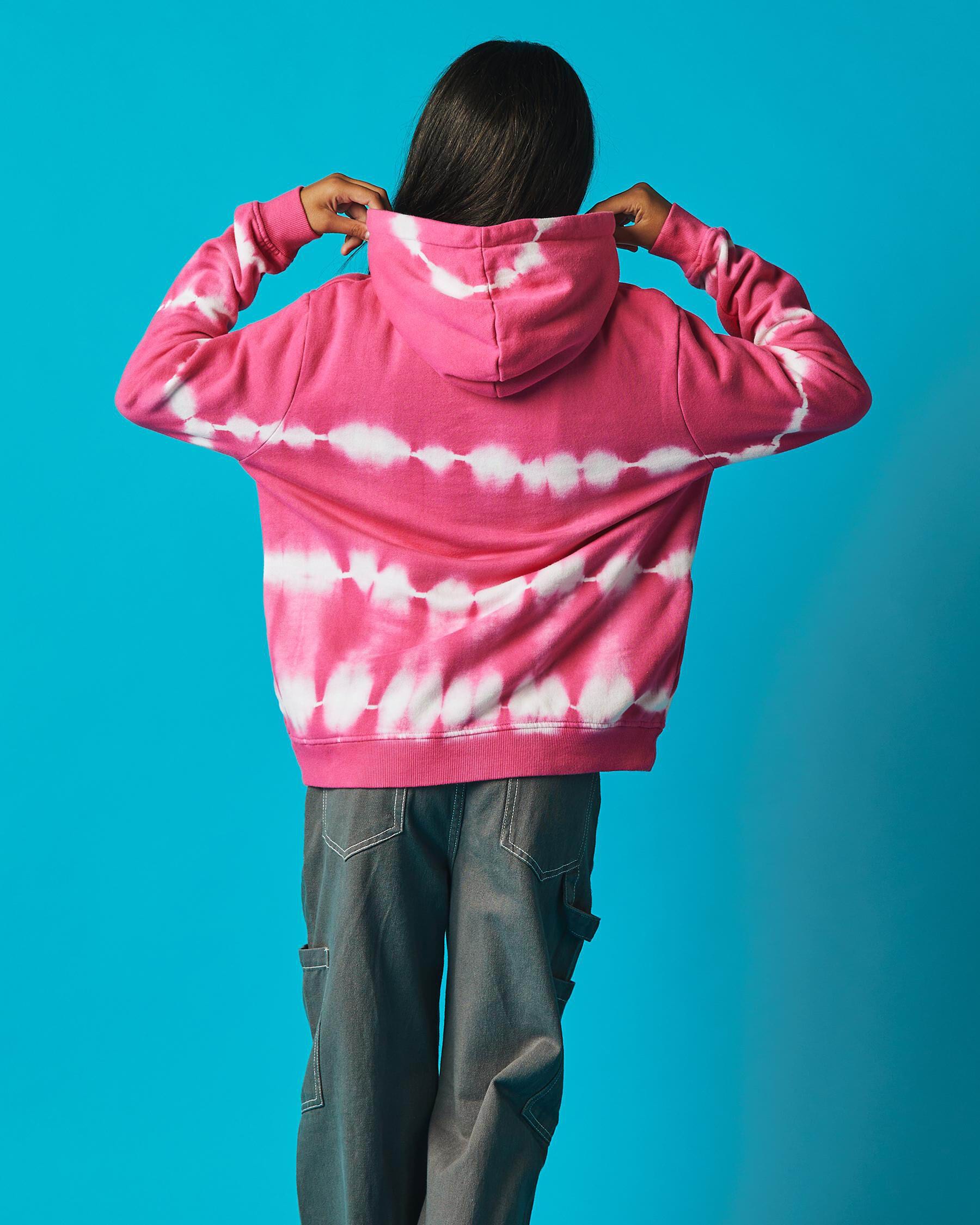 Santa cruz pink outlet dot hoodie