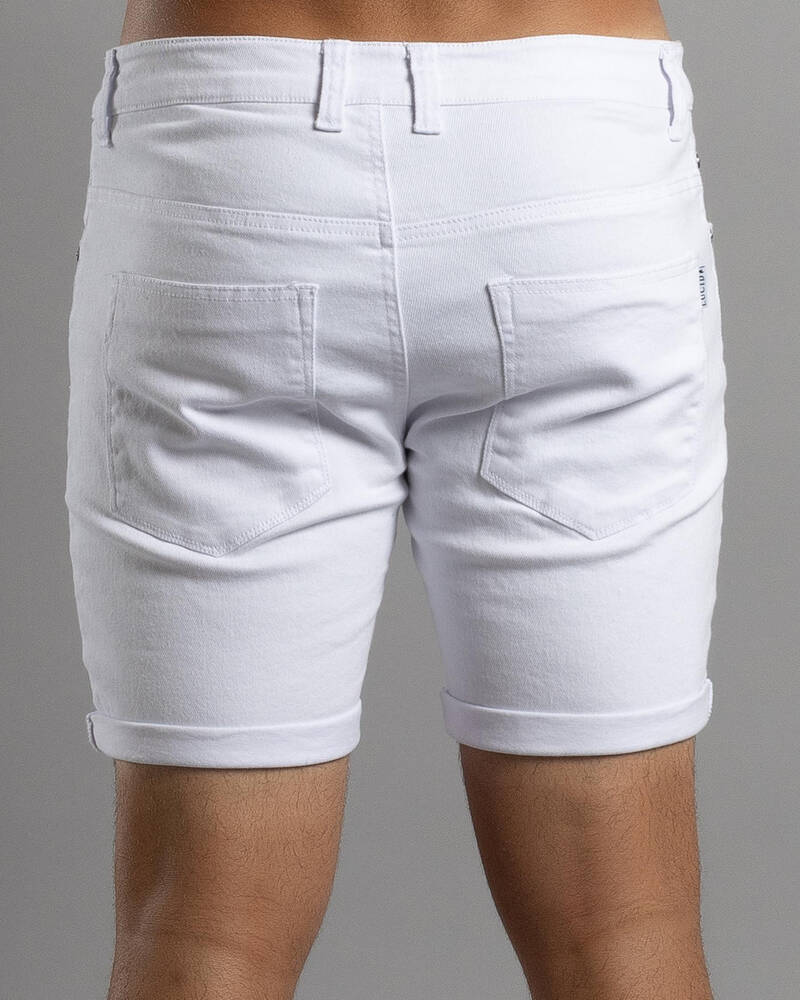 Lucid Trapper Denim Walk Shorts for Mens