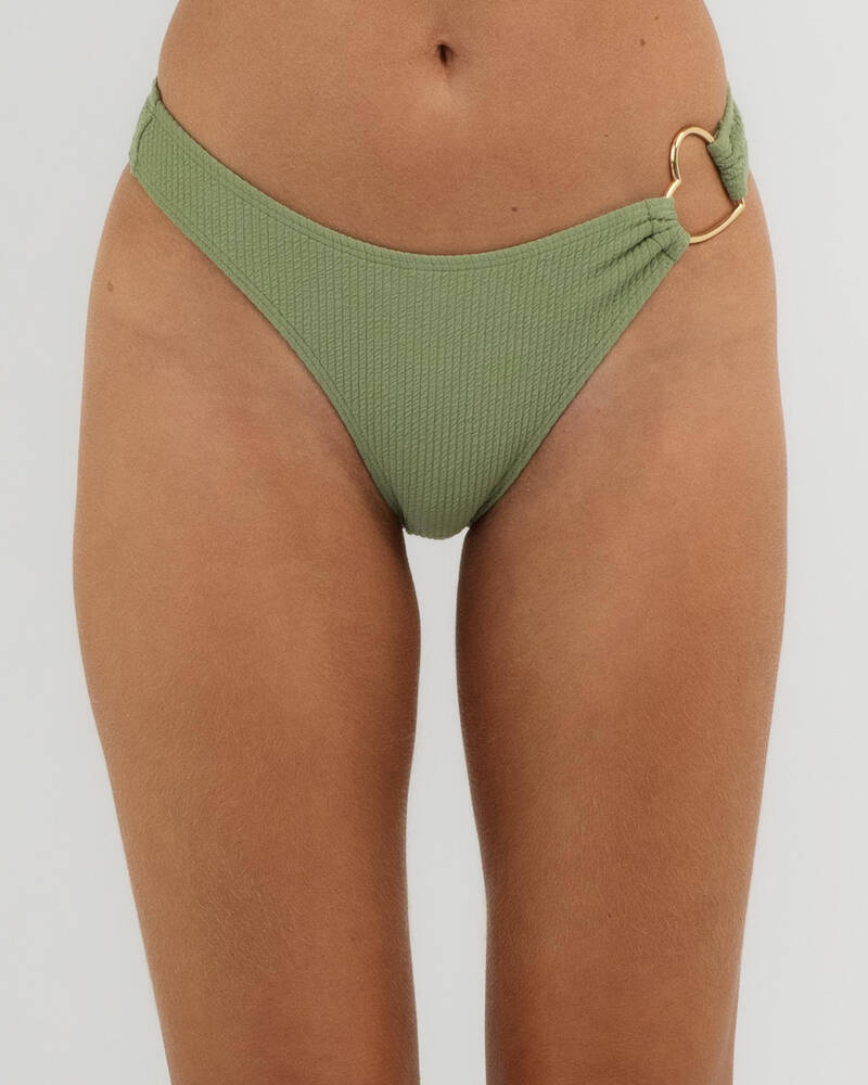 Topanga Heart High Cut Bikini Bottom for Womens