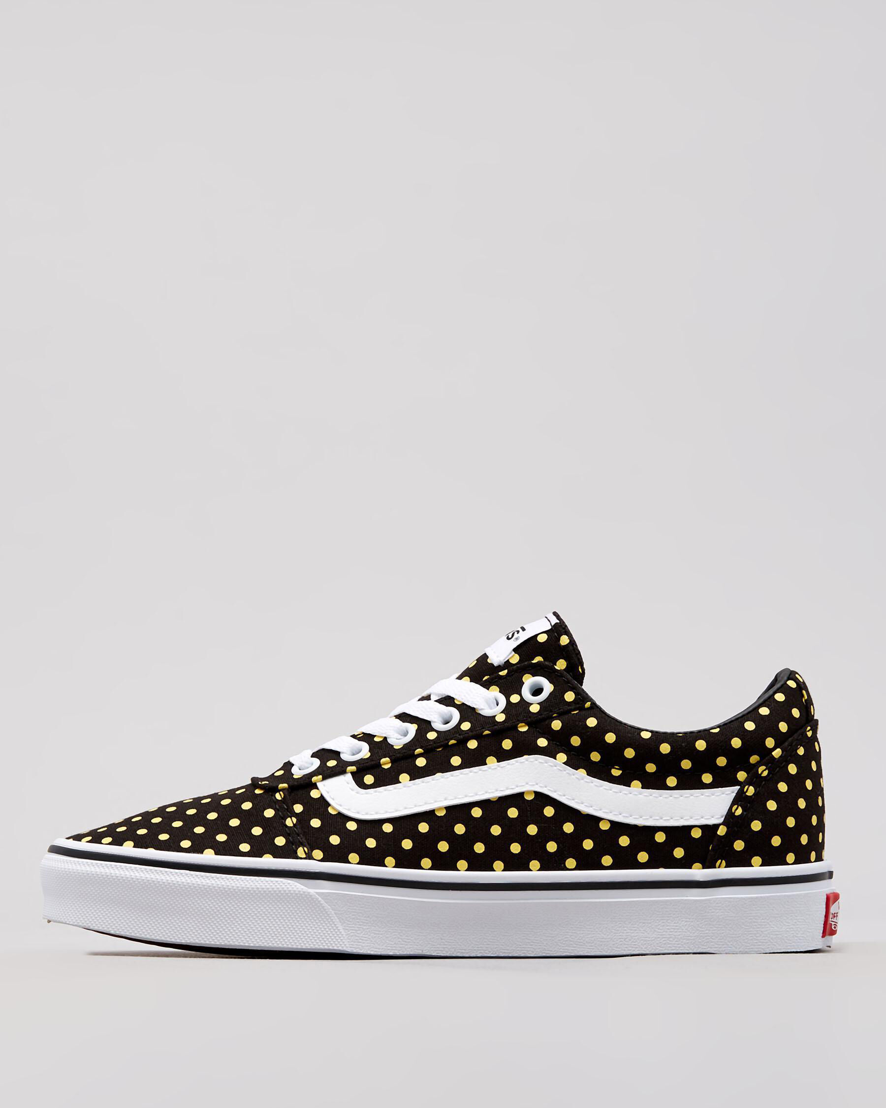 Black and gold vans clearance womens