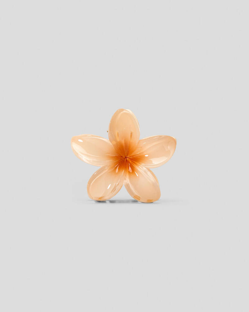 Karyn In LA Frangipani Hair Claw Clip for Womens