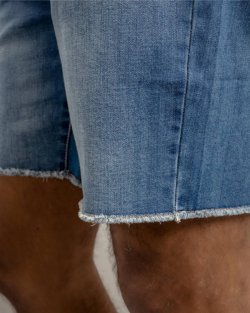 Lucid Project Denim Walk Shorts for Mens