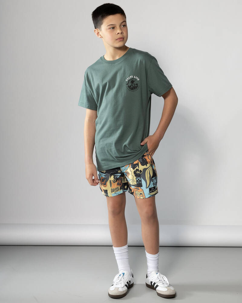 Salty Life Boys' Peak T-Shirt for Mens