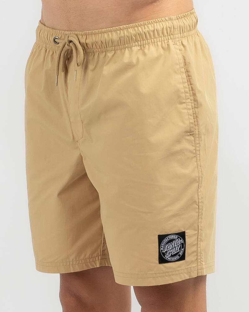 Santa Cruz MFG Dot Cruzier Solid Shorts for Mens