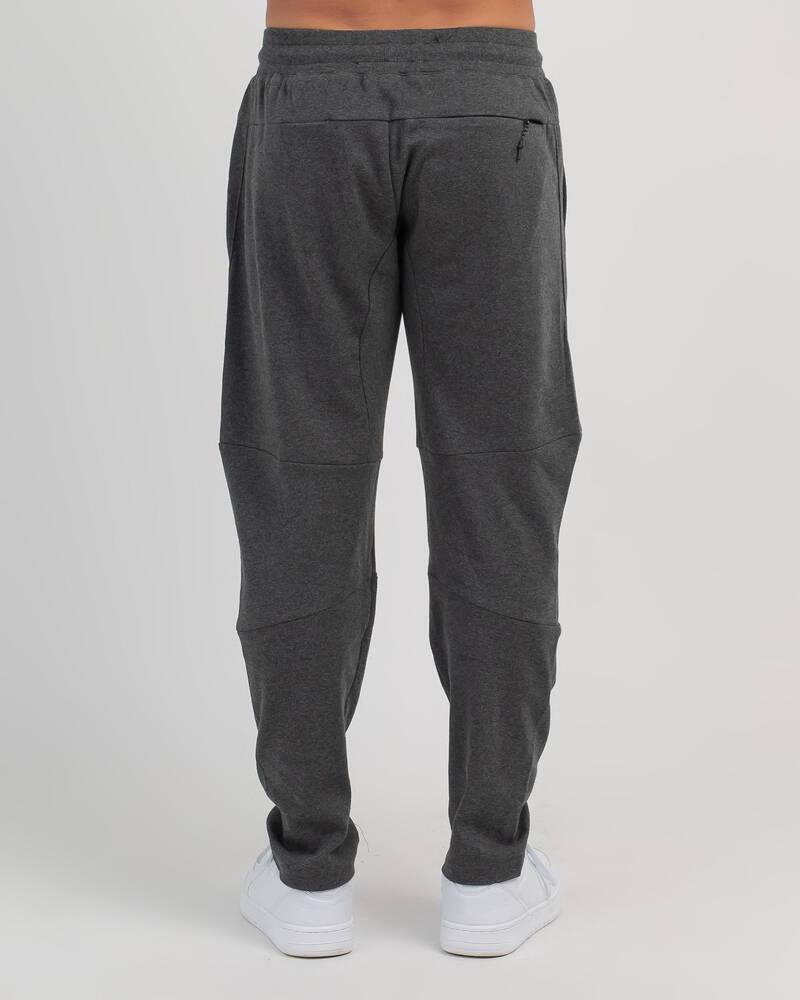 Shop Lucid Bolt Track Pants In Char Marle - Fast Shipping & Easy ...