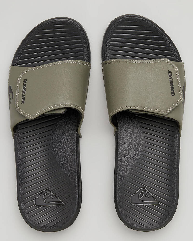 Quiksilver Bright Coast Adjust Slides for Mens