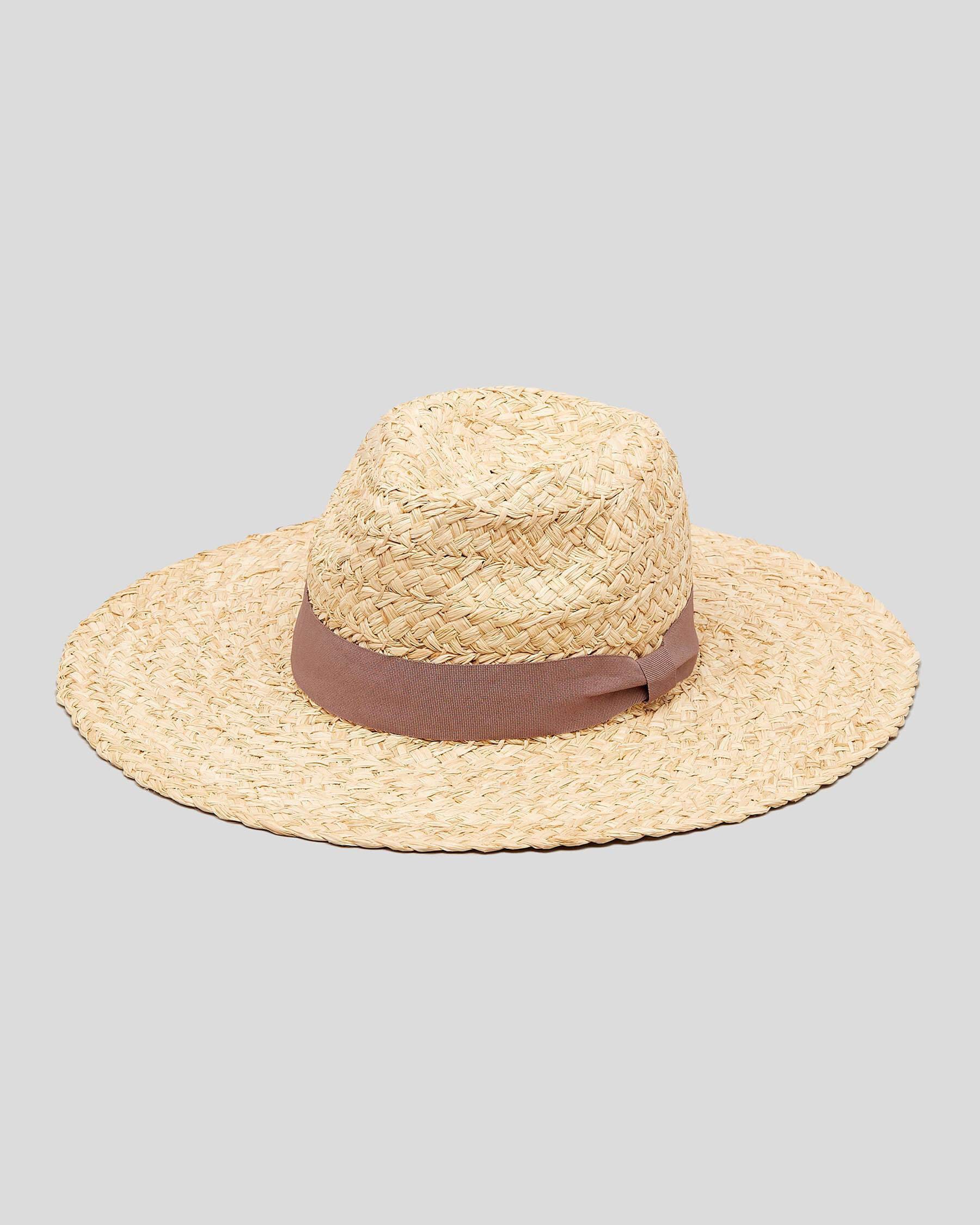 city beach straw hats