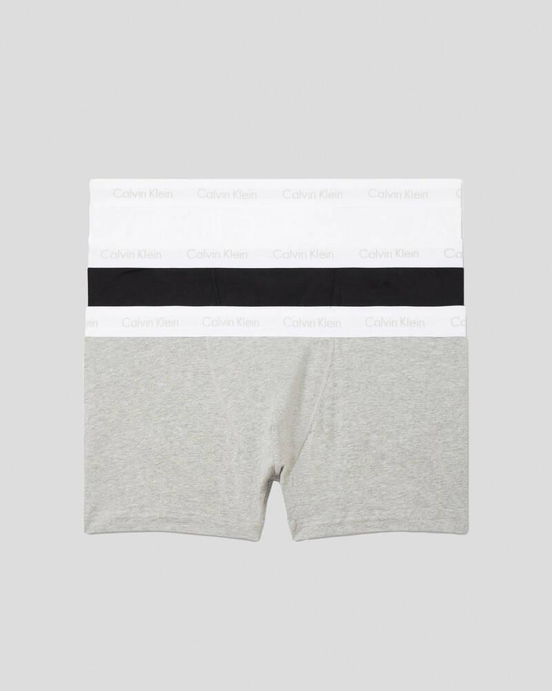 Calvin Klein Underwear Modern Cotton Boy Short in Grey Heather