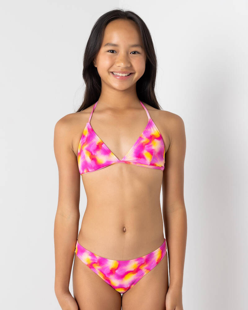 Topanga Girls' Afterglow Triangle Bikini Set for Womens