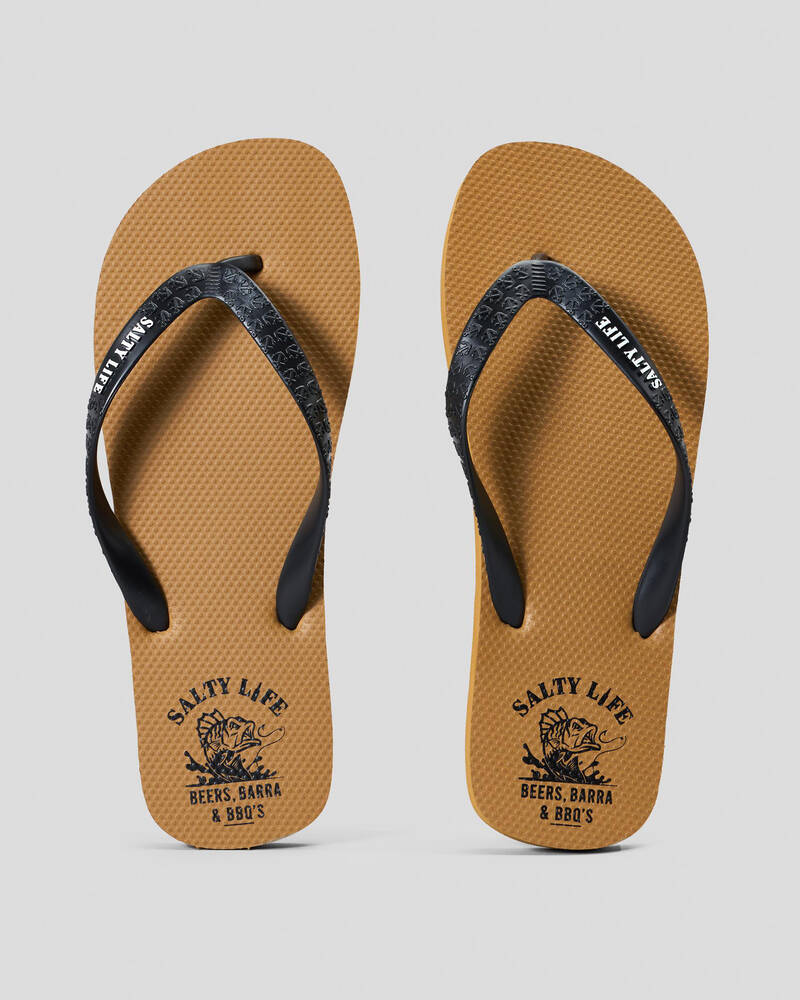 Salty Life Trifecta Thongs for Mens