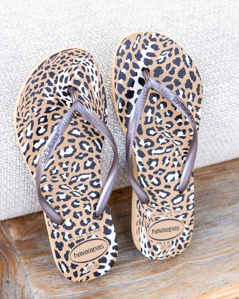 Havaianas Slim Animal Thongs for Womens