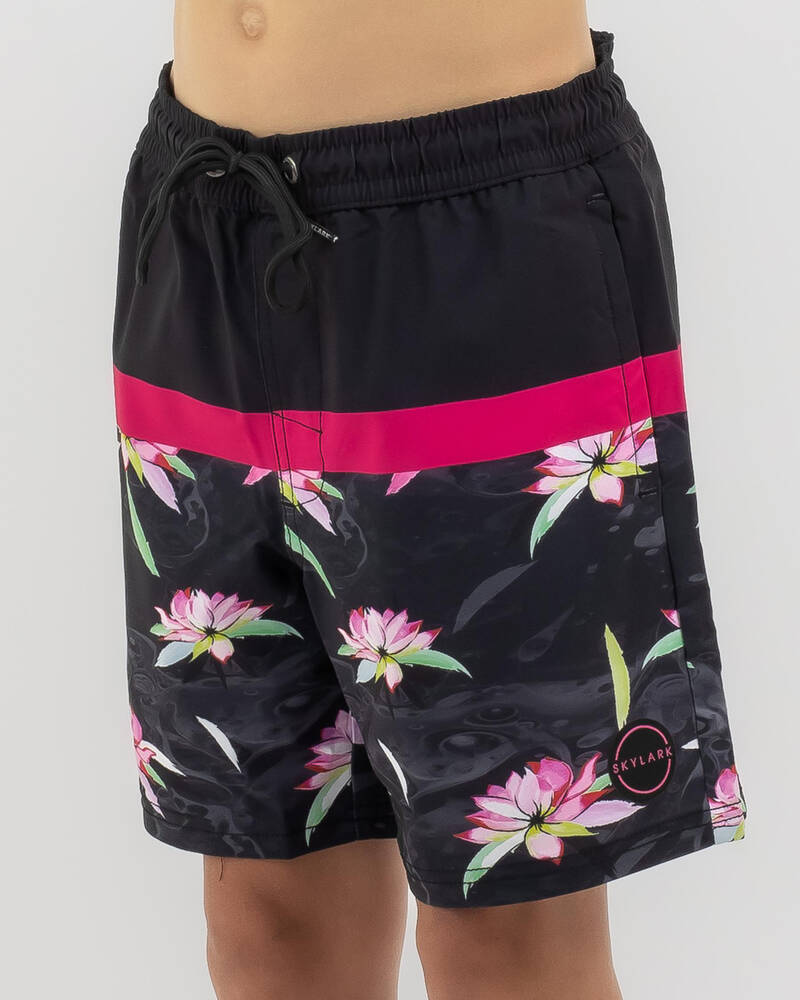 Skylark Boys' Tropical Mully Shorts for Mens