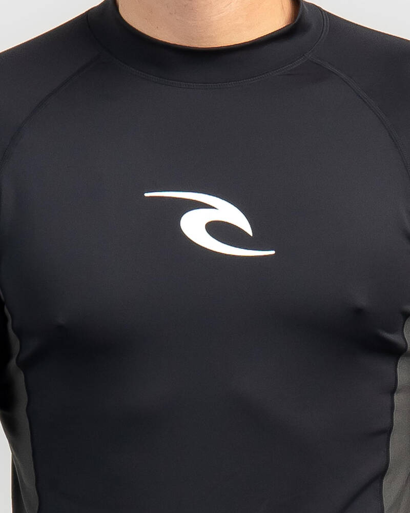 Rip Curl Waves UPF Perf Long Sleeve Rash for Mens