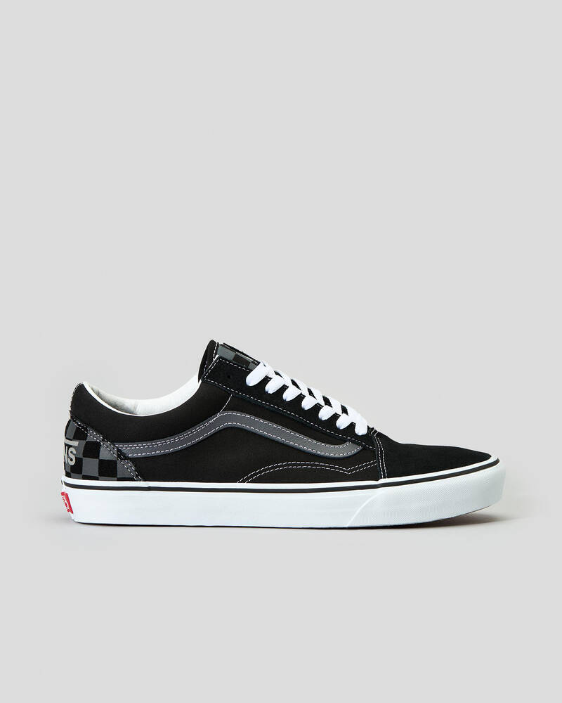 Vans Old Skool Logo Check Shoes for Mens