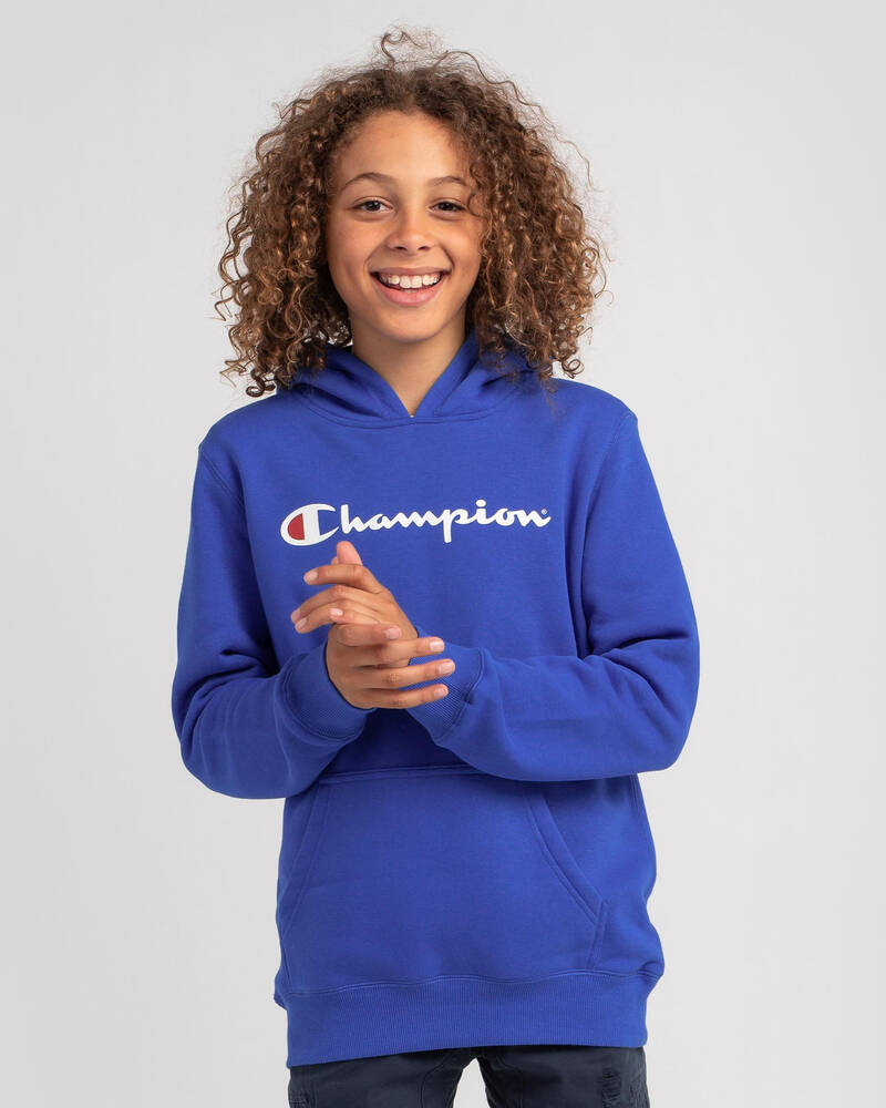 Champion Boys' Logo Hoodie for Mens