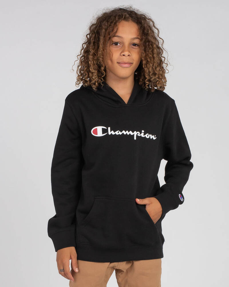 Champion Boys' Logo Hoodie for Mens