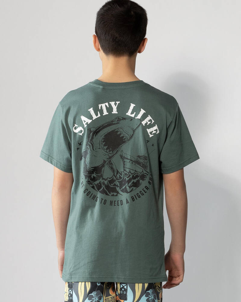 Salty Life Boys' Peak T-Shirt for Mens