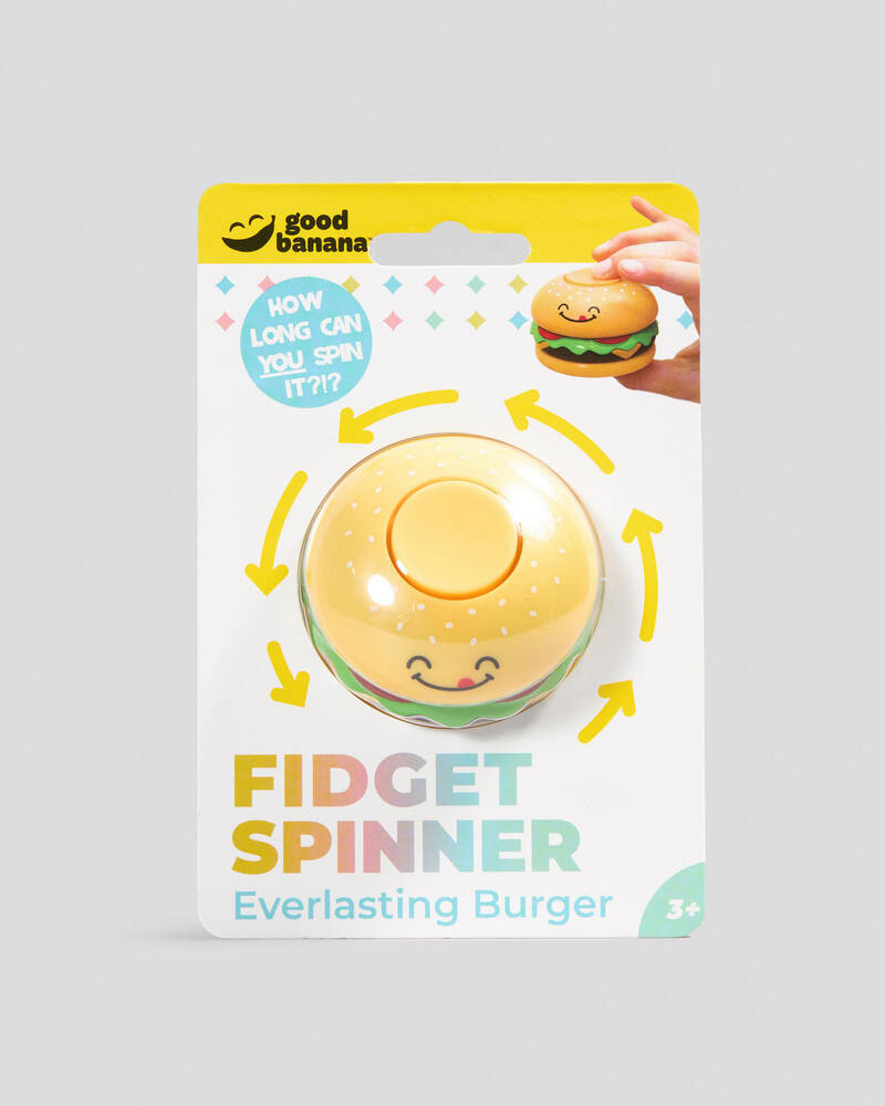 Get It Now Cheesburger Fidget Spinner for Unisex