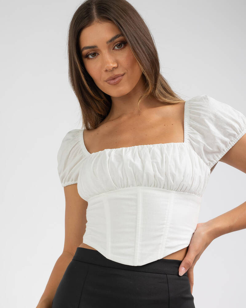 Mooloola Styles Corset Top for Womens