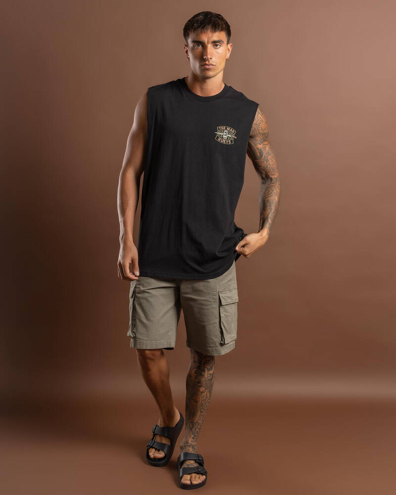 The Mad Hueys Captain Cooked Muscle Tank for Mens