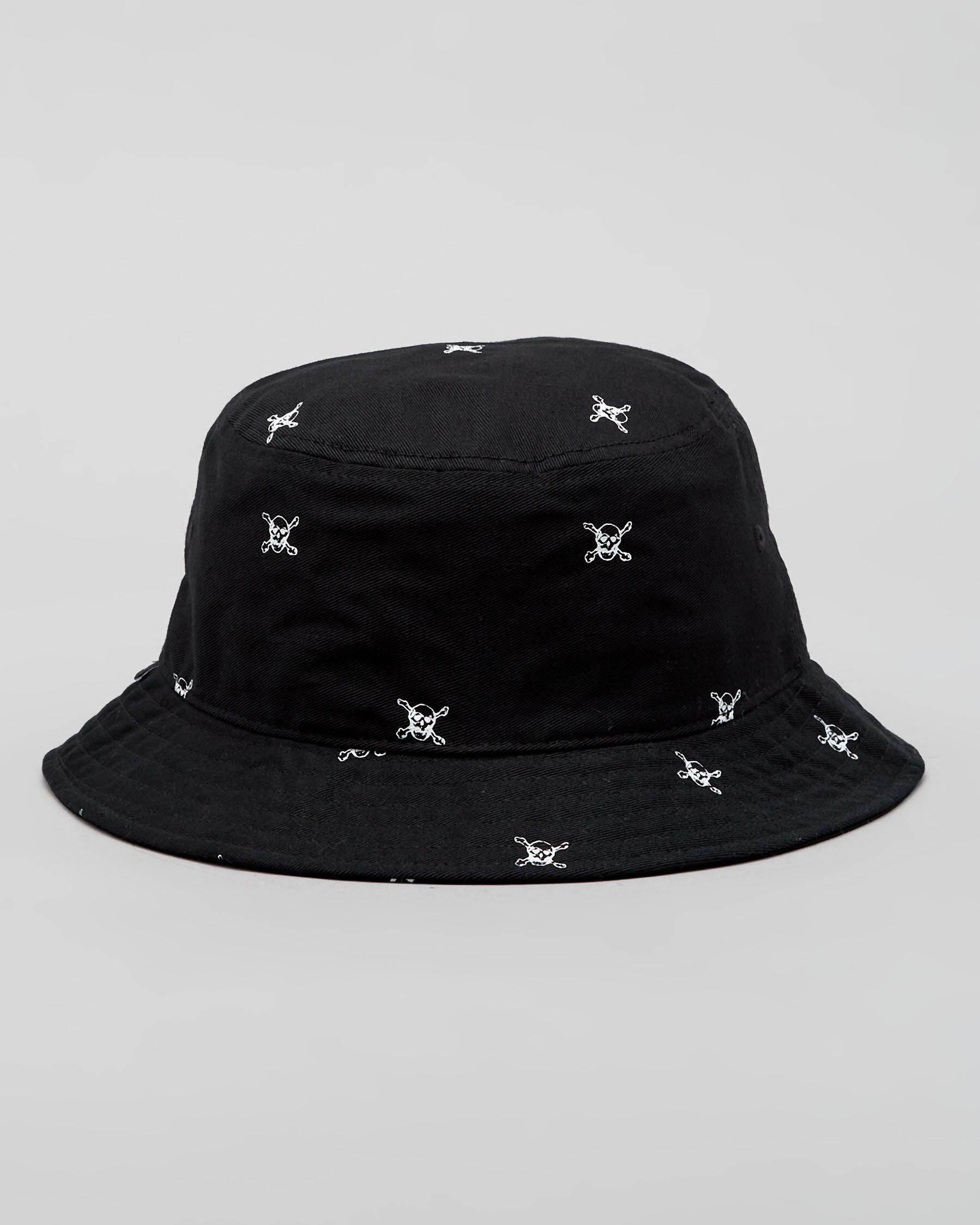 black bucket hat city beach