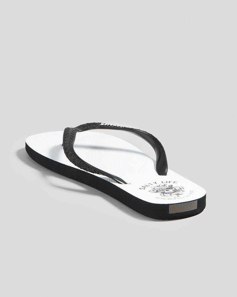 Salty Life Seafarer Thongs for Mens