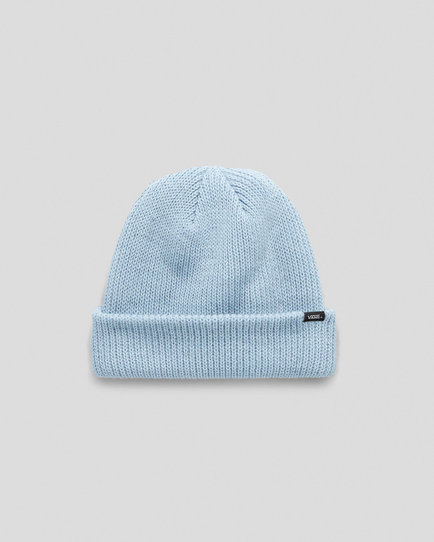 light blue womens beanie