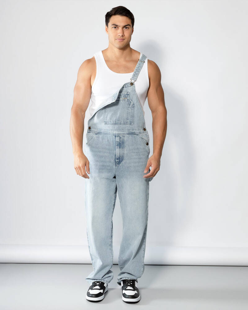 Lucid Dynamo Denim Overalls for Mens