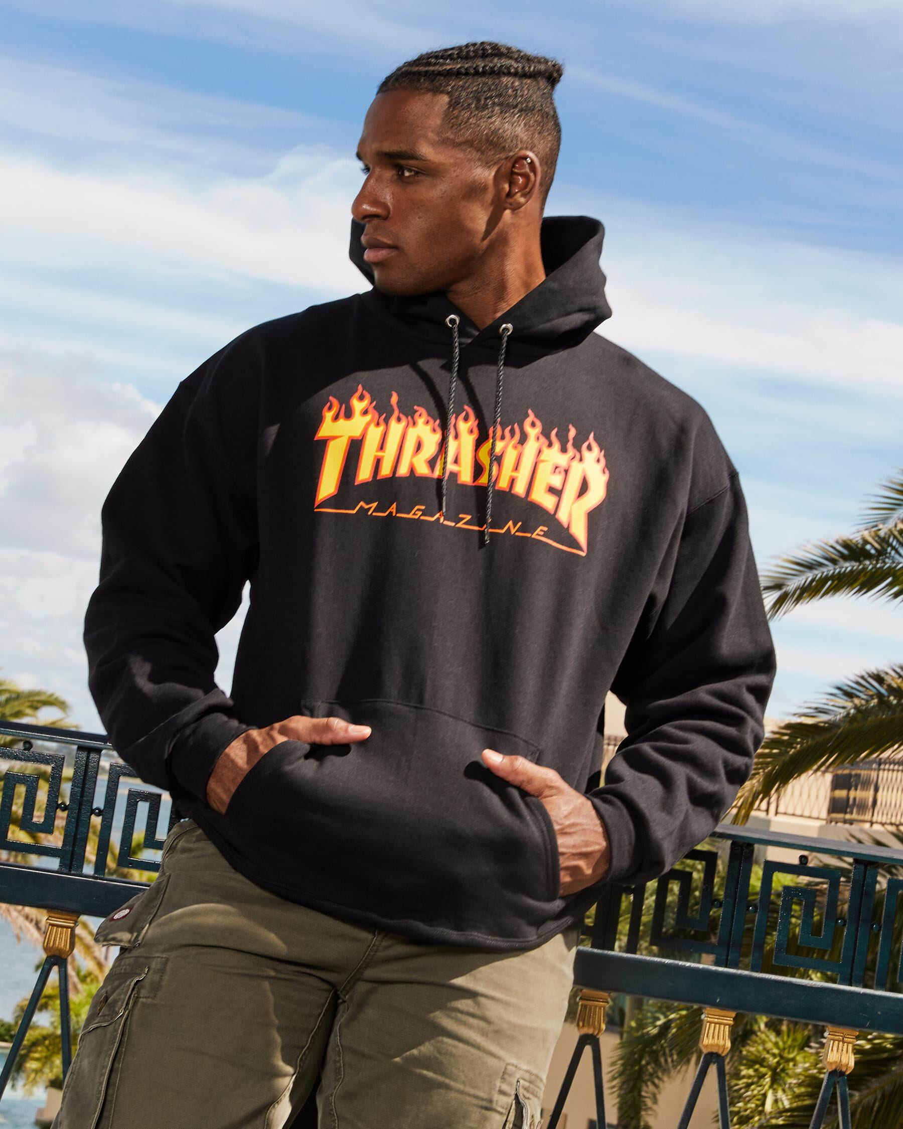 thrasher hoodie city beach