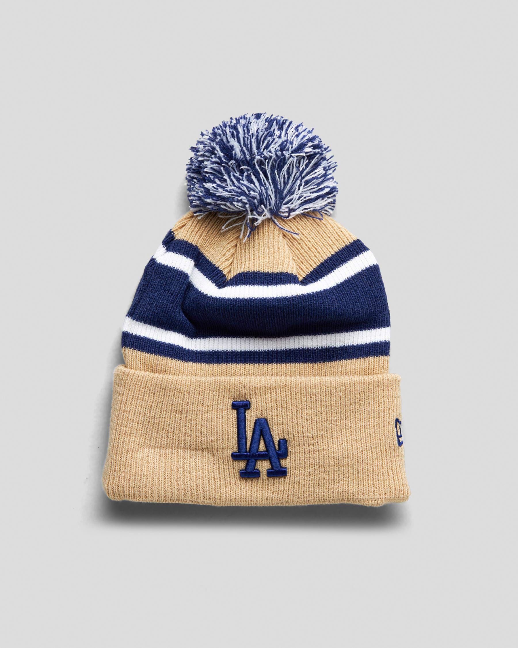 La dodgers best sale beanie with pom