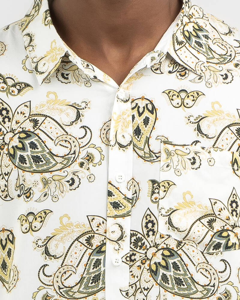 Lucid Paisley Short Sleeve Shirt for Mens