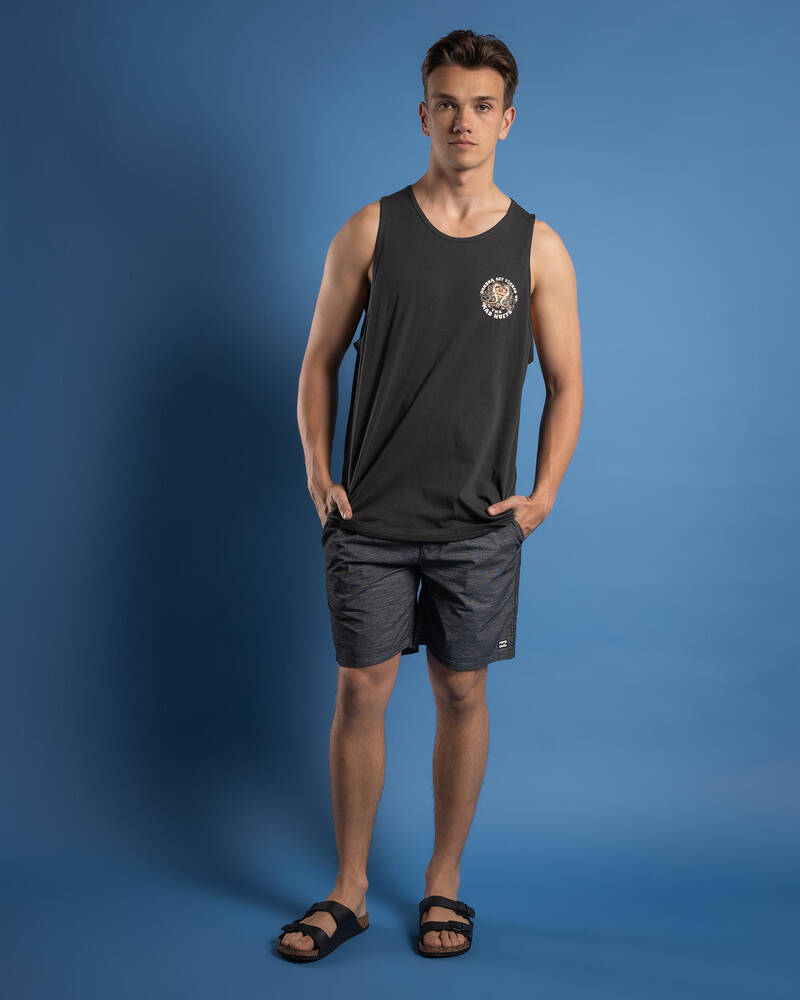 The Mad Hueys Goanna Get Fkd Up Singlet Tank for Mens