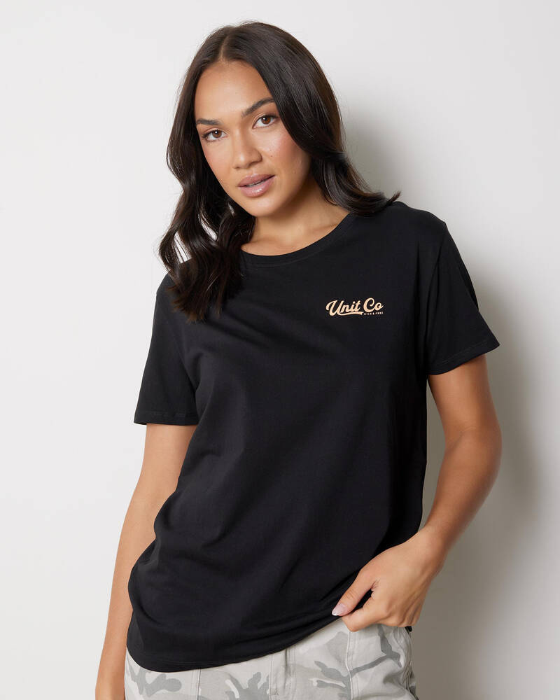 Unit Good Vibes Regular Fit T-Shirt for Womens