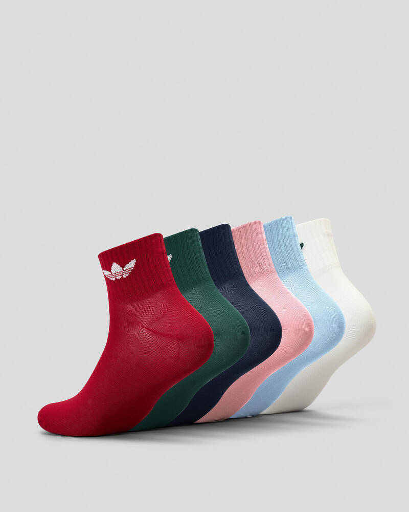 adidas Kids' Socks 6 Pack for Unisex