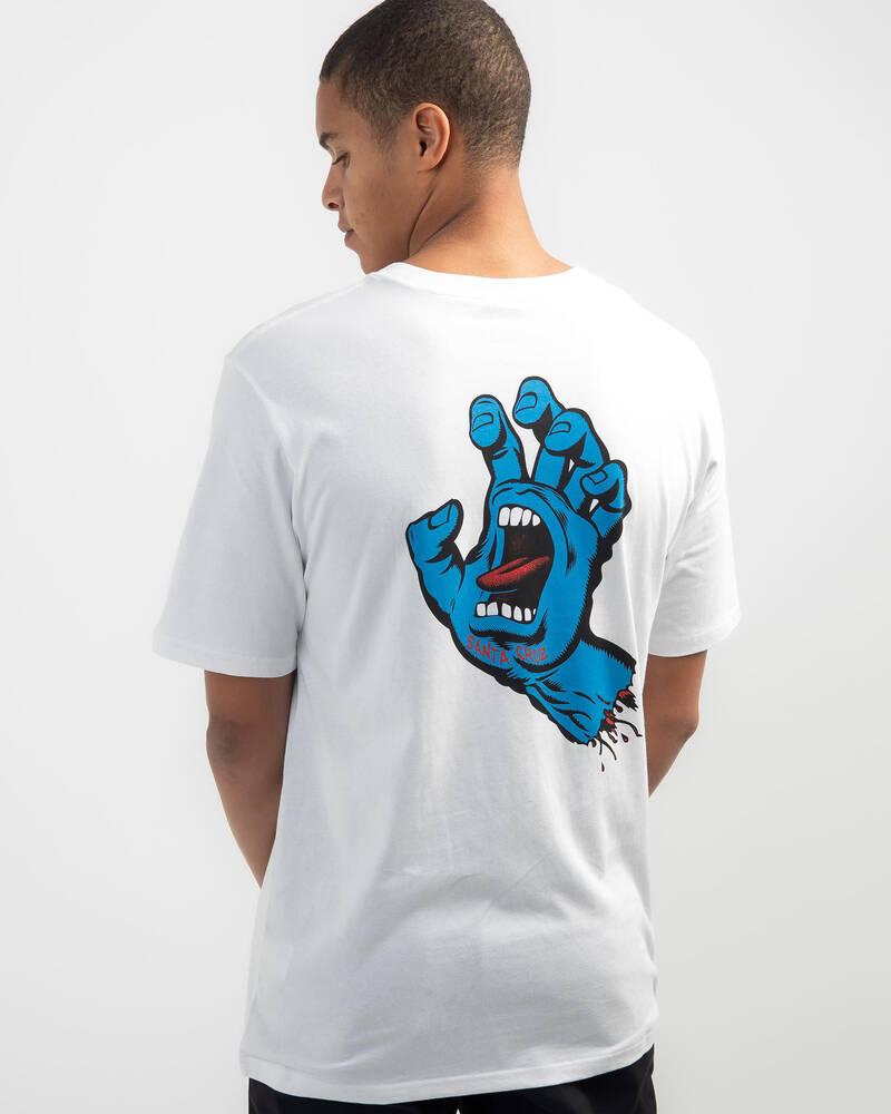 Santa Cruz Screaming Hand T-Shirt for Mens