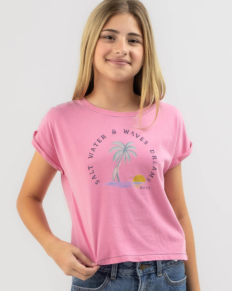 Roxy Girls' BB Good Crop T-Shirt for Womens